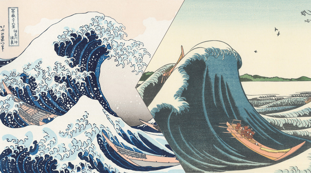The Great Wave 迫真の大波が生まれるまで｜【北斎今昔】もっと知りたい、浮世絵の「今」と「むかし」